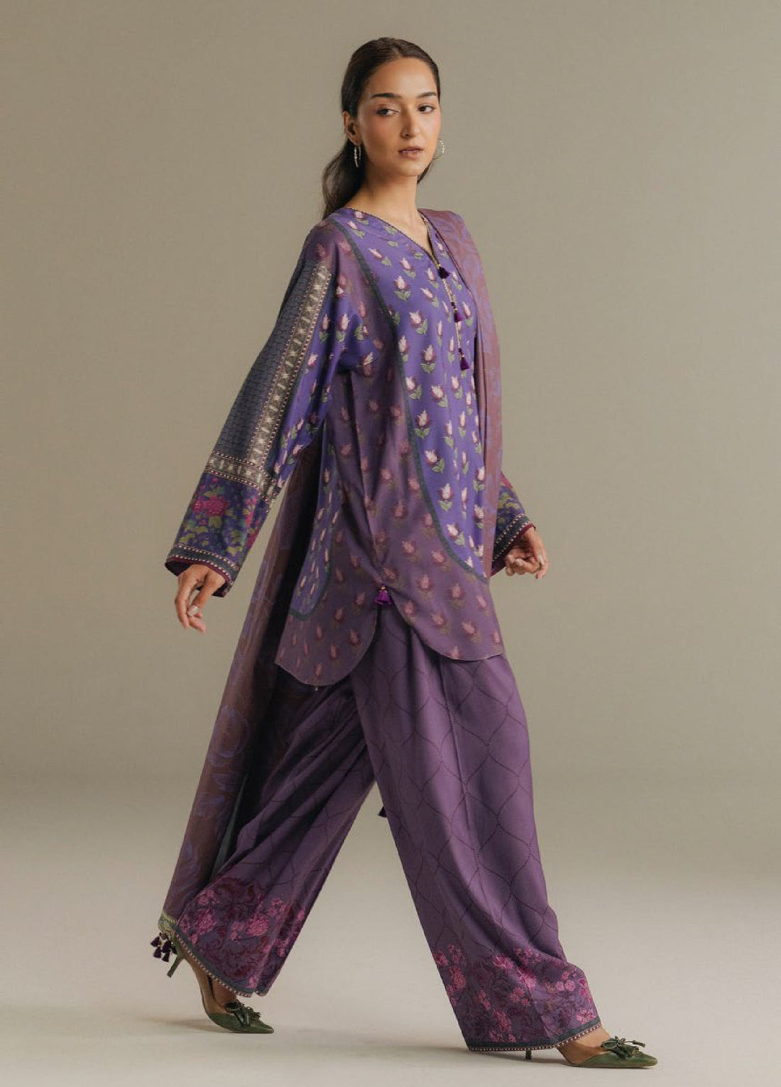 Zara Shahjahan | Coco Prints 25 | Soft Current-7A