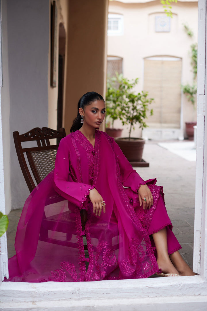 Zaha | Festive Lawn 24 | NIAMH (ZF24-03) - Pakistani Clothes for women, in United Kingdom and United States