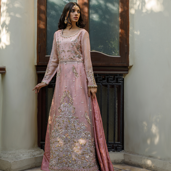 Wahajmkhan | Bahar Begum Formals | PINK BAHAR JORA - Pakistani Clothes for women, in United Kingdom and United States