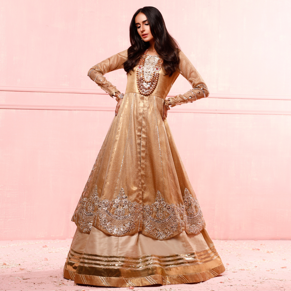 Wahajmkhan | Festive Fiesta Formals | GOLD GALORE - Pakistani Clothes for women, in United Kingdom and United States