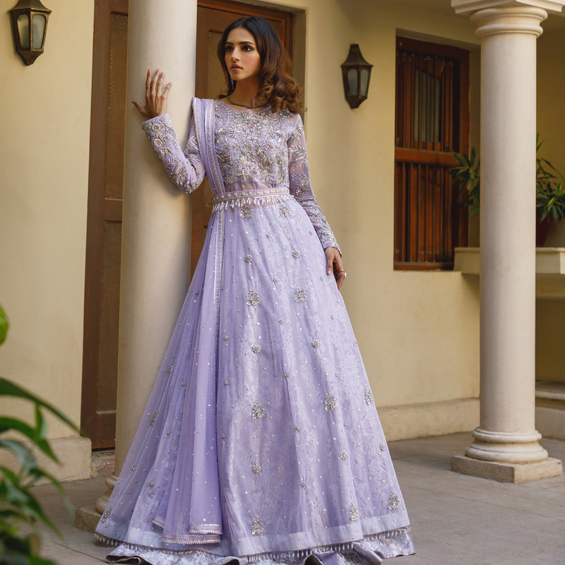 Wahajmkhan | Bahar Begum Formals | LILAC EXTRAVANGANZA - Pakistani Clothes for women, in United Kingdom and United States