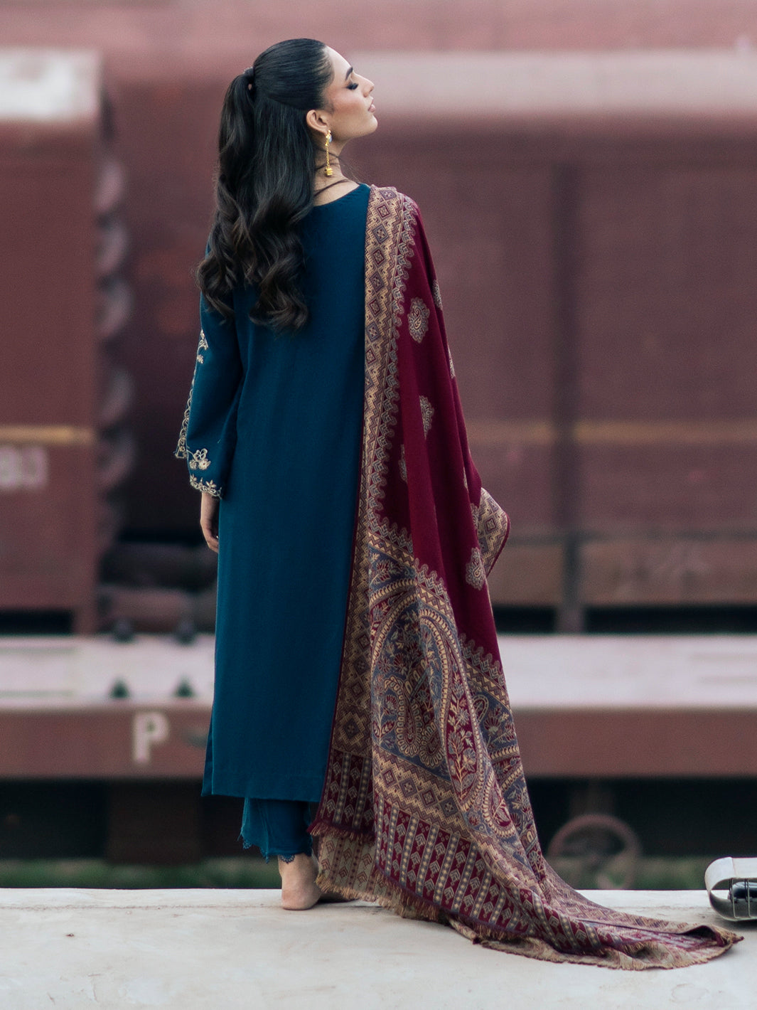 Izel | Musafir Embroidered Winter Collection 24 |  VASL