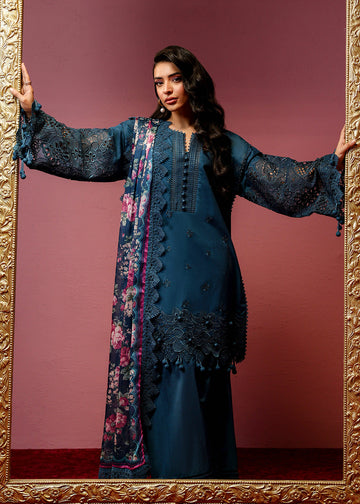 Al Karam | Schiffli Capsule | RTS | SHIRT, TROUSER & DUPATTA 3