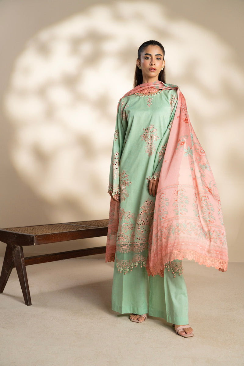 Al Karam | Schiffli Capsule | RTS | SHIRT, TROUSER & DUPATTA 7