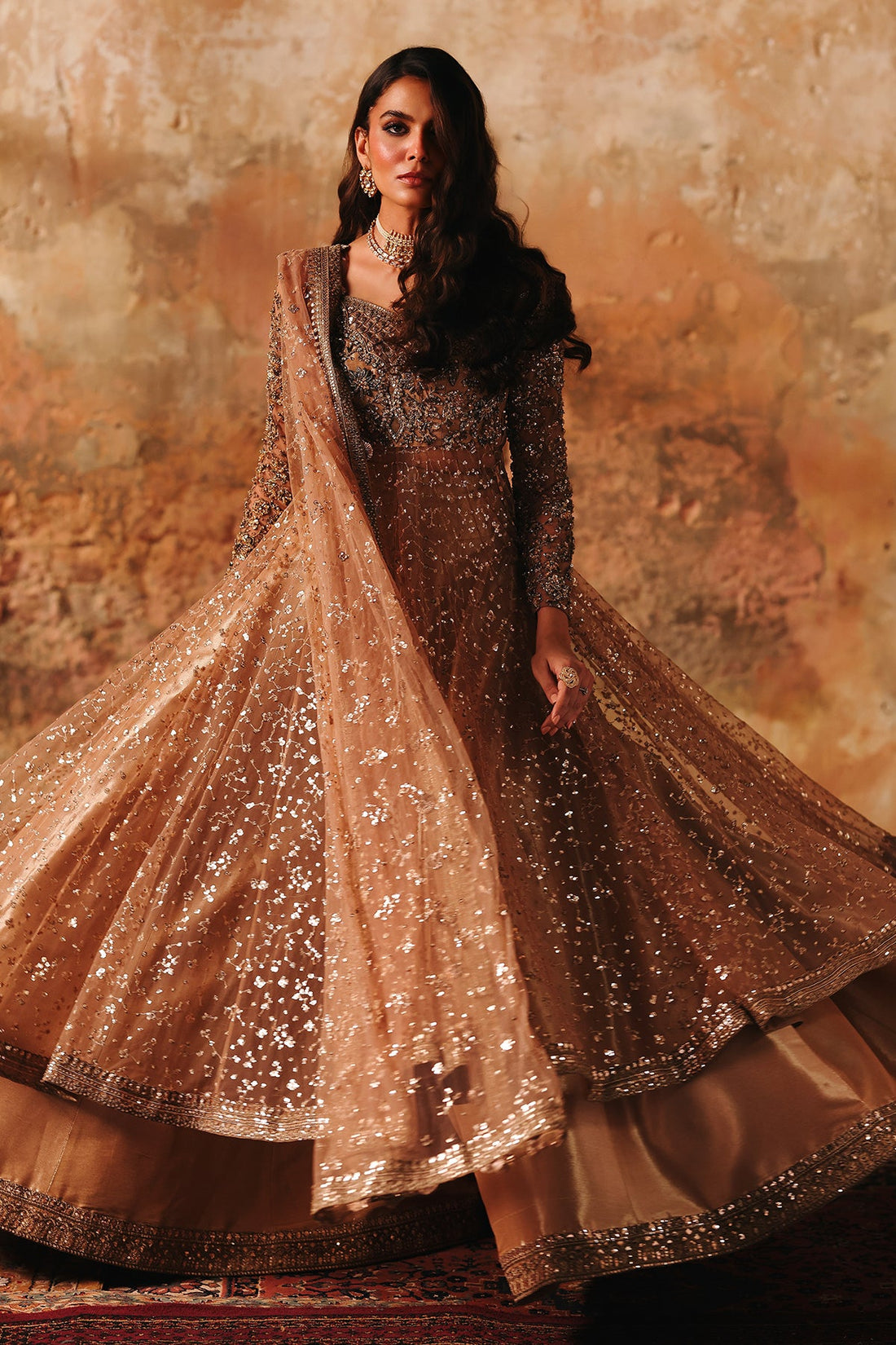 Charizma | Statement Formals | STM-5-015 - Peach