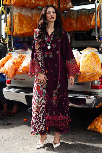 Charizma | Poshima Winters 25 | 3-pc Unstitched Wool Shawl Collection PSW5-02