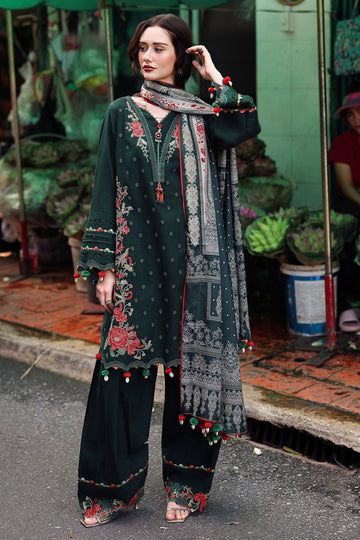 Charizma | Poshima Winters 25 |3-pc Unstitched Wool Shawl Collection PSW5-04