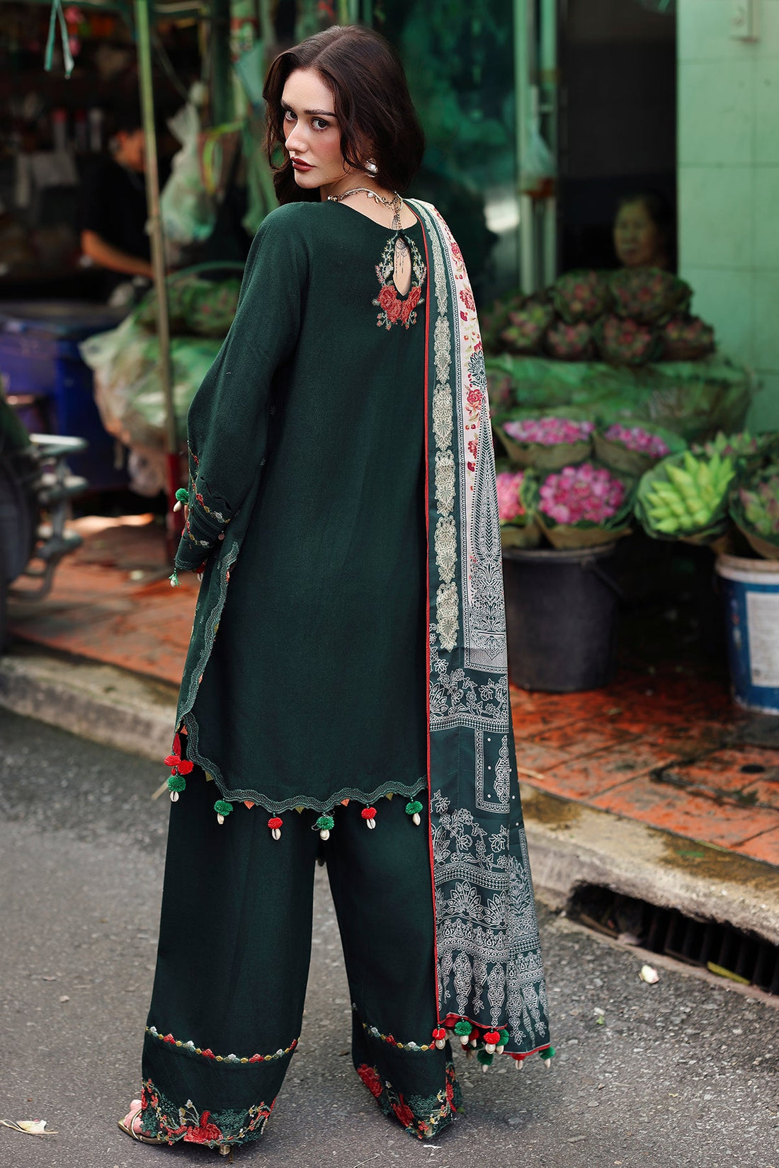 Charizma | Poshima Winters 25 |3-pc Unstitched Wool Shawl Collection PSW5-04