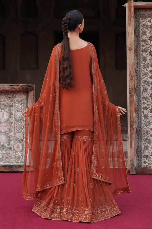 Naqshi | Kiraz Chiffon Collection | Tehzeen