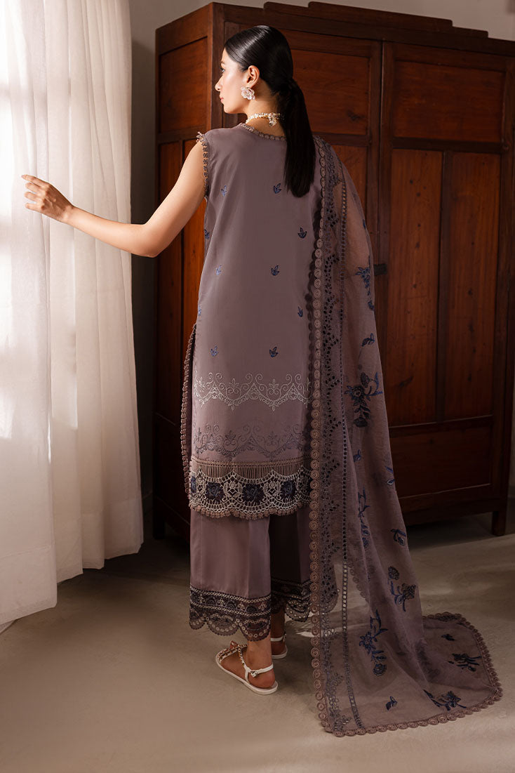 Marjjan | Aangan Embroidered Viscose |   PEV-22 B (GREY)