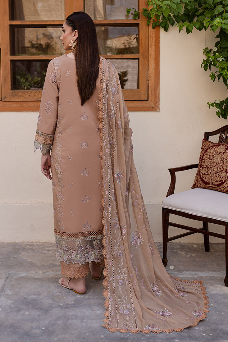 Marjjan | Aangan Embroidered Viscose |   PEV-20 A (SKIN)