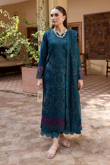 Marjjan | Aangan Embroidered Viscose |  PEV-20 B (ZINC)