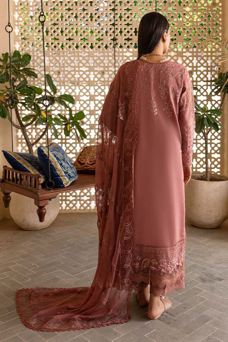 Marjjan | Aangan Embroidered Viscose |   PEV-21 A (PINK)