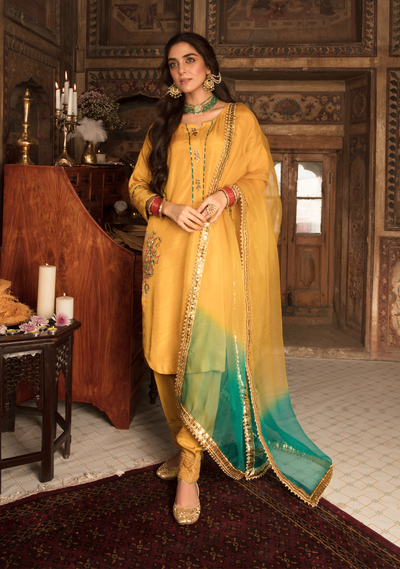 Maya | Eid Collection Gul Bahaar | NAZNEEN - Hoorain Designer Wear - Pakistani Ladies Branded Stitched Clothes in United Kingdom, United states, CA and Australia