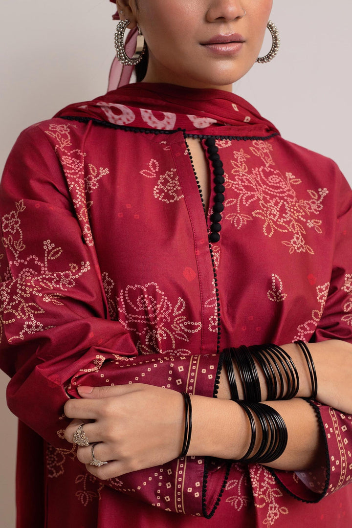 Zara Shahjahan | Coco Prints 24 | GULAB-D5 - Hoorain Designer Wear - Pakistani Ladies Branded Stitched Clothes in United Kingdom, United states, CA and Australia