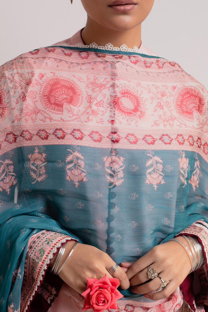 Zara Shahjahan | Coco Prints 24 | GULABI-D3 - Hoorain Designer Wear - Pakistani Ladies Branded Stitched Clothes in United Kingdom, United states, CA and Australia