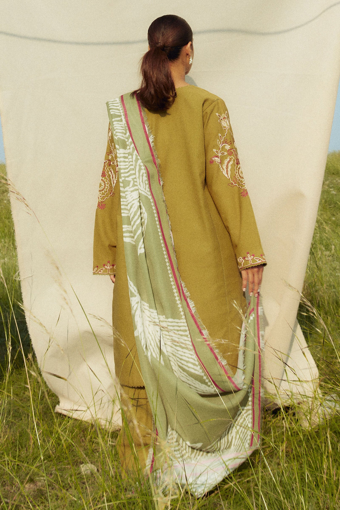 Zara Shahjahan | Coco Winter 24 | Peridot-5A