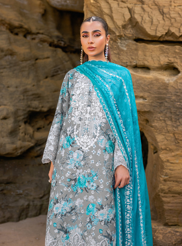 Zainab chottani | Luxury Chikankari 24 | LANA - 10B - Hoorain Designer Wear - Pakistani Ladies Branded Stitched Clothes in United Kingdom, United states, CA and Australia