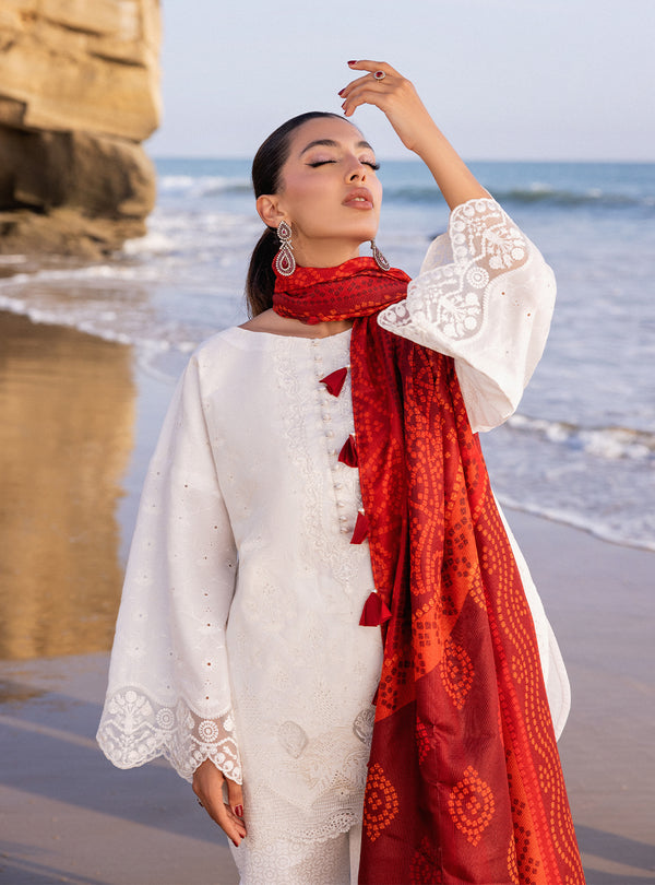 Zainab chottani | Luxury Chikankari 24 | CHUNARI - 3A - Hoorain Designer Wear - Pakistani Designer Clothes for women, in United Kingdom, United states, CA and Australia