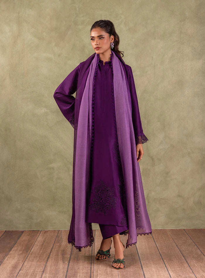 Zainab Chottani | Eid Edit 24 | ENCHANTING AMETHYST - Hoorain Designer Wear - Pakistani Ladies Branded Stitched Clothes in United Kingdom, United states, CA and Australia