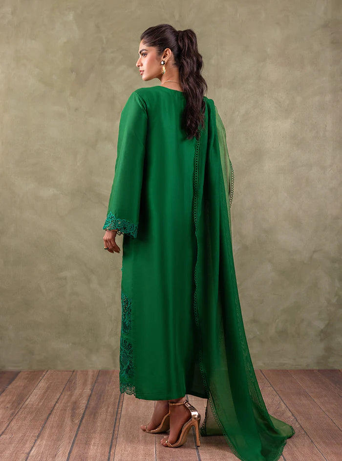 Zainab Chottani | Eid Edit 24 | Royal Jade - Hoorain Designer Wear - Pakistani Ladies Branded Stitched Clothes in United Kingdom, United states, CA and Australia
