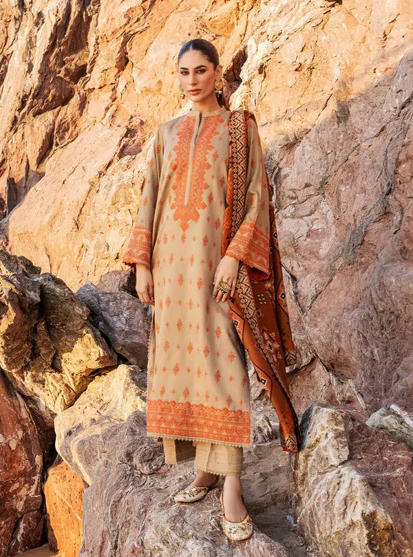Zainab Chottani | Winter Shawls | Azal - Hoorain Designer Wear - Pakistani Designer Clothes for women, in United Kingdom, United states, CA and Australia