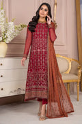 Zarif | Afreen Formals | ZA 08 GARNET - Pakistani Clothes for women, in United Kingdom and United States