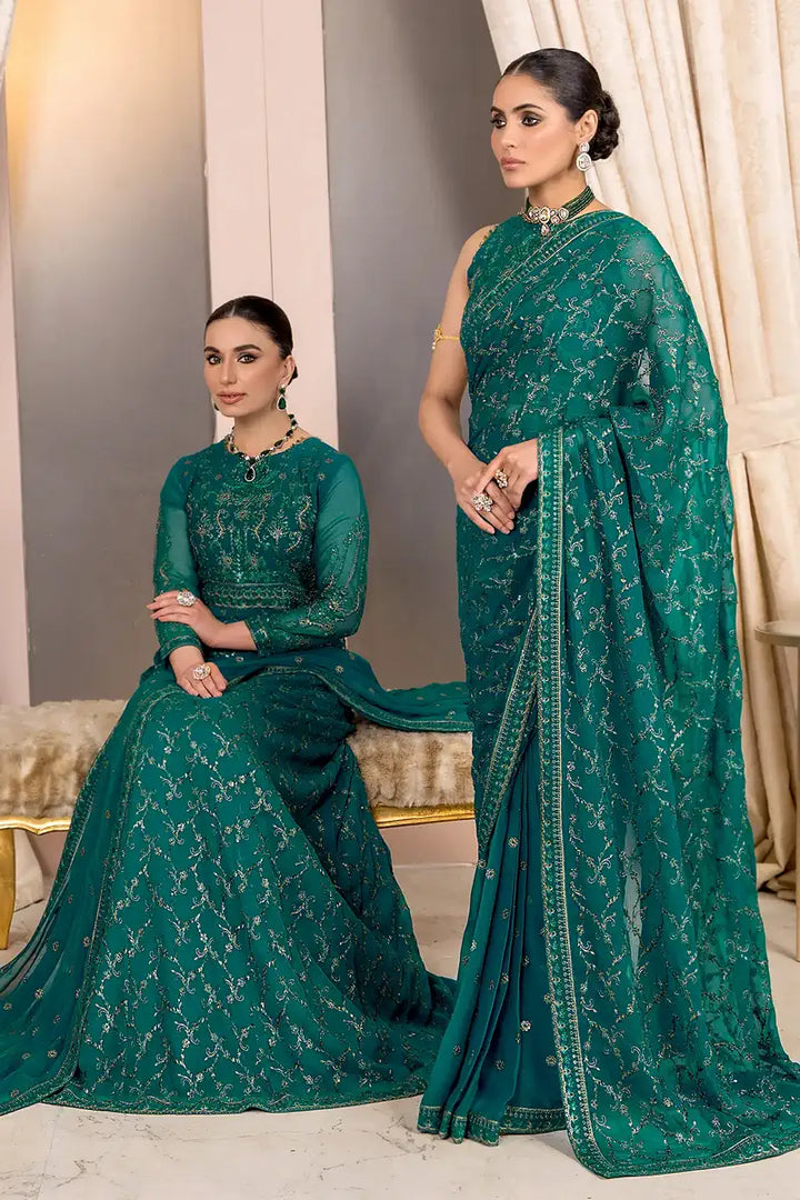 Zarif | Afreen Formals | ZA 07 TROPICAL - Hoorain Designer Wear - Pakistani Ladies Branded Stitched Clothes in United Kingdom, United states, CA and Australia
