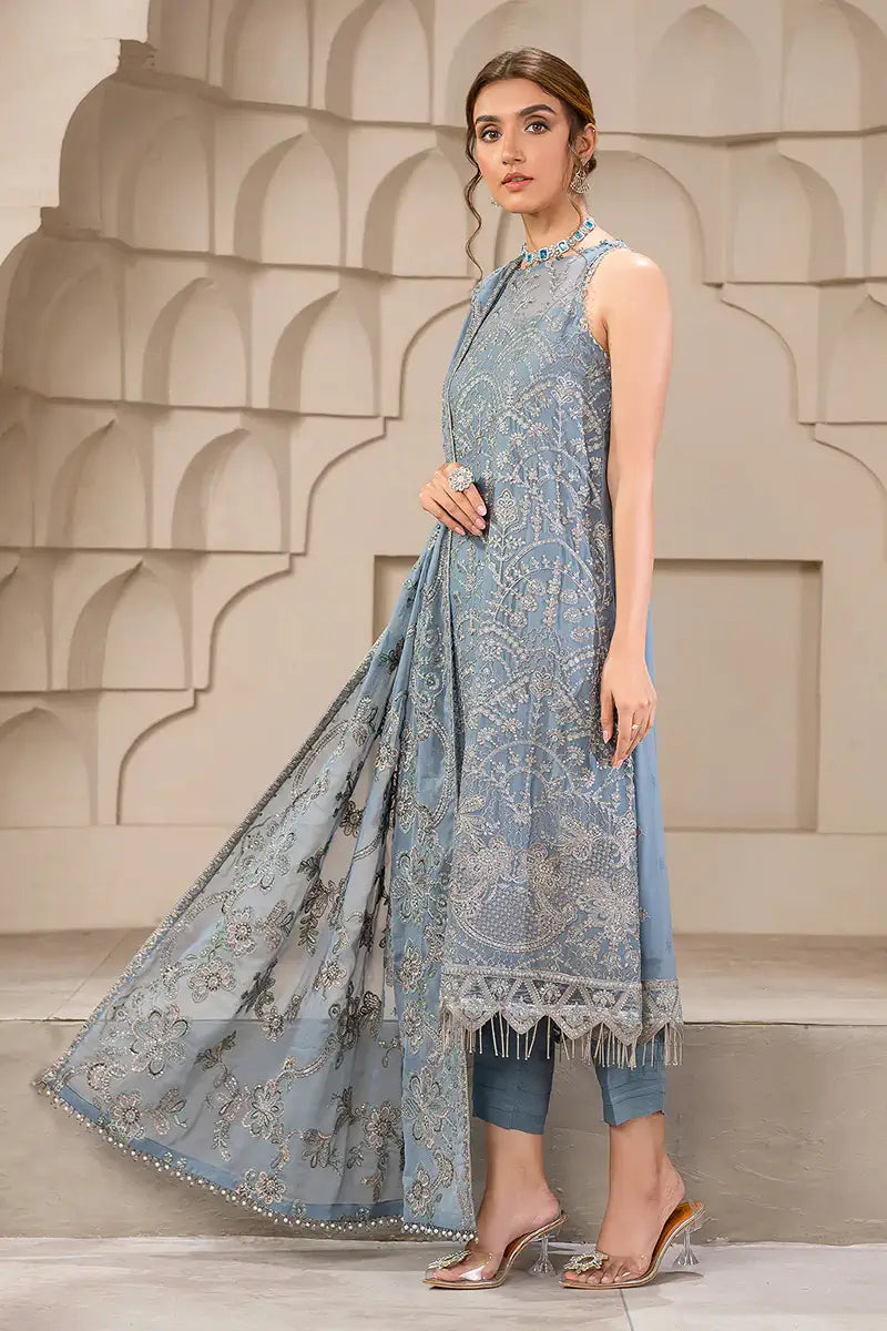 Zarif | Falak Formals | ZF 05 BLUE BELL - Pakistani Clothes for women, in United Kingdom and United States