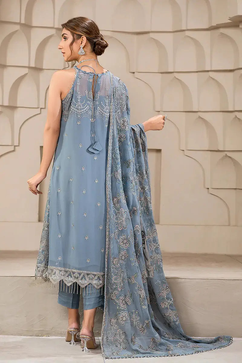 Zarif | Falak Formals | ZF 05 BLUE BELL - Pakistani Clothes for women, in United Kingdom and United States