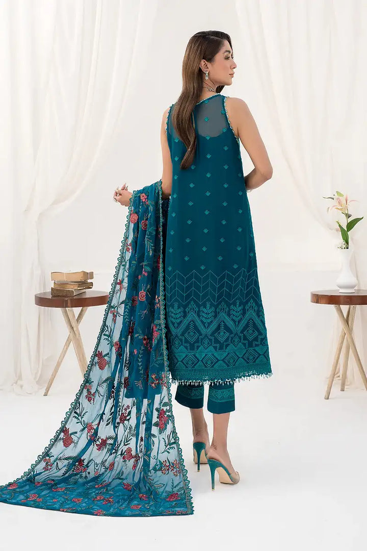 Zarif | LA CELESTE LUXURY Formals | ZLC 03 GARDENIA - Pakistani Clothes for women, in United Kingdom and United States