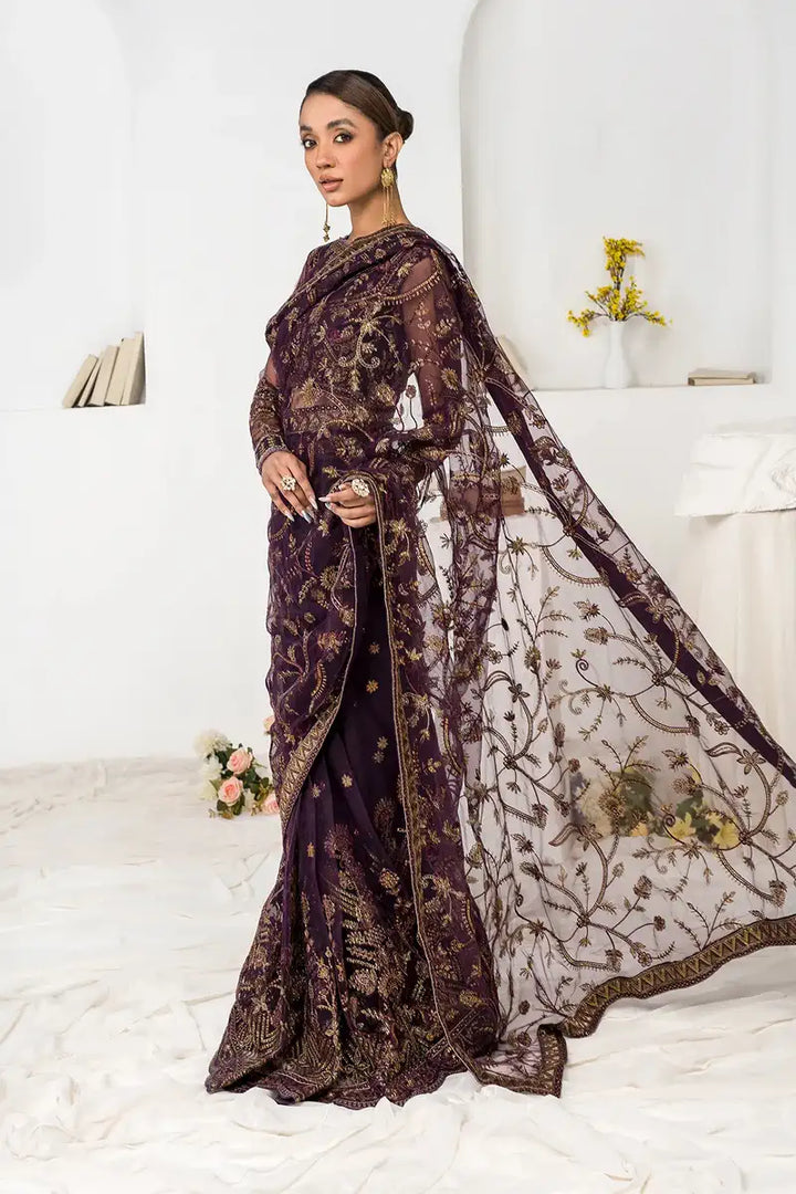 Zarif | LA CELESTE LUXURY Formals | ZLC 06 LAVENDER - Pakistani Clothes for women, in United Kingdom and United States