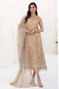 Zarif | LA CELESTE LUXURY Formals | ZLC 07 SAND GLOW - Pakistani Clothes for women, in United Kingdom and United States