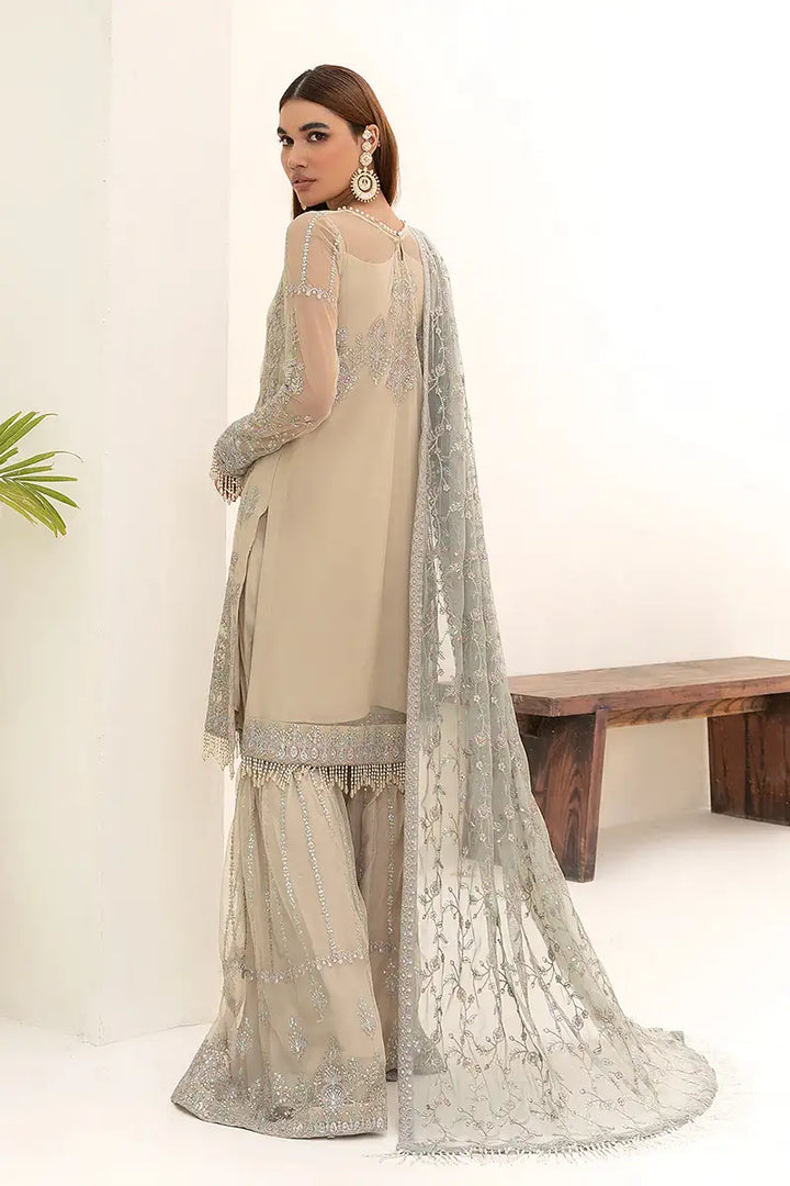 Zarif | Nazneen Formals | ZN 04 MOON LIGHT - Pakistani Clothes for women, in United Kingdom and United States