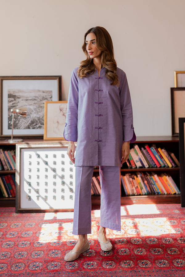 Sahar | Pret Essentials Winter 25 | Lilac Fields