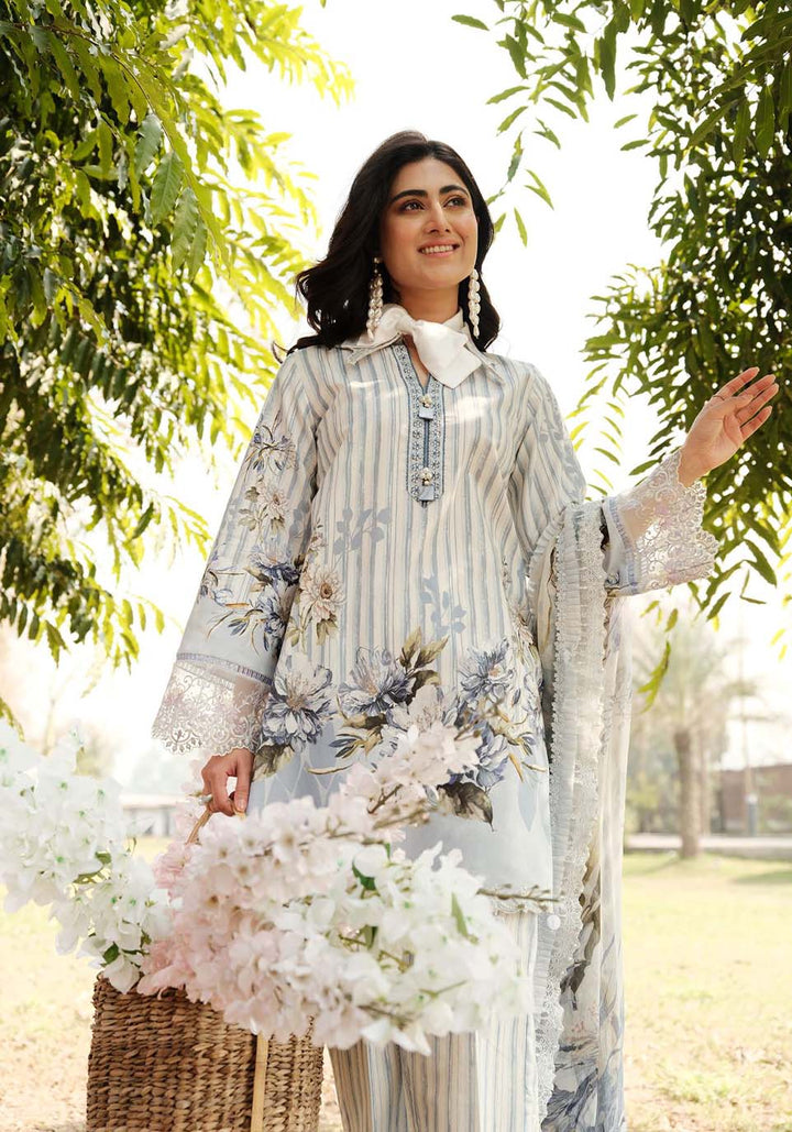 Zarqash | Luxe Lawn 24 | ZQ 15 - Pakistani Clothes for women, in United Kingdom and United States