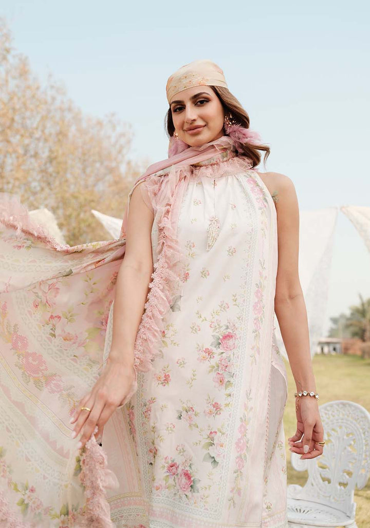 Zarqash | Luxe Lawn 24 | ZQ 5 - Hoorain Designer Wear - Pakistani Ladies Branded Stitched Clothes in United Kingdom, United states, CA and Australia
