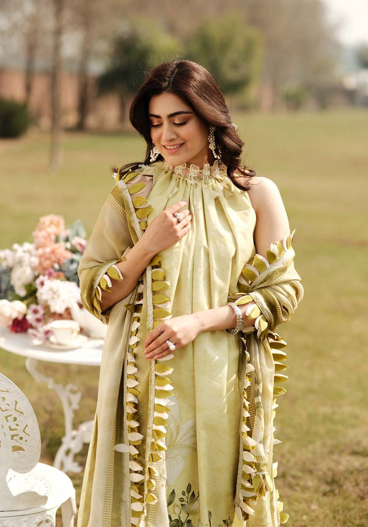 Zarqash | Luxe Lawn 24 | ZQ 13 - Hoorain Designer Wear - Pakistani Designer Clothes for women, in United Kingdom, United states, CA and Australia