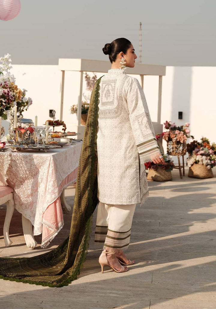 Zarqash | Luxe Lawn 24 | ZQ 9 - Hoorain Designer Wear - Pakistani Ladies Branded Stitched Clothes in United Kingdom, United states, CA and Australia
