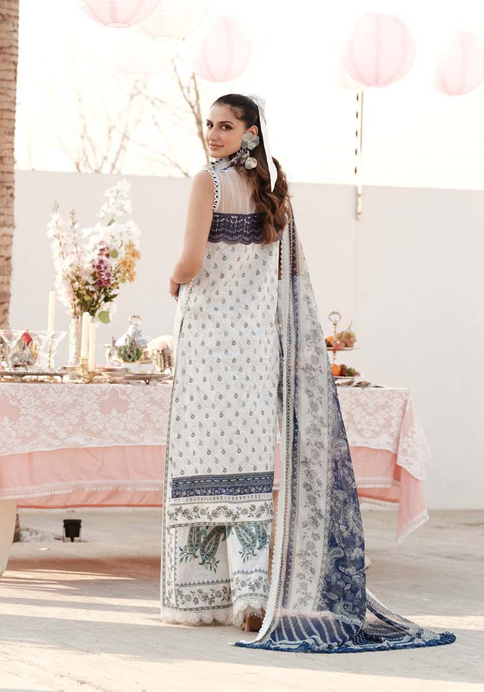 Zarqash | Luxe Lawn 24 | ZQ 10 - Pakistani Clothes for women, in United Kingdom and United States