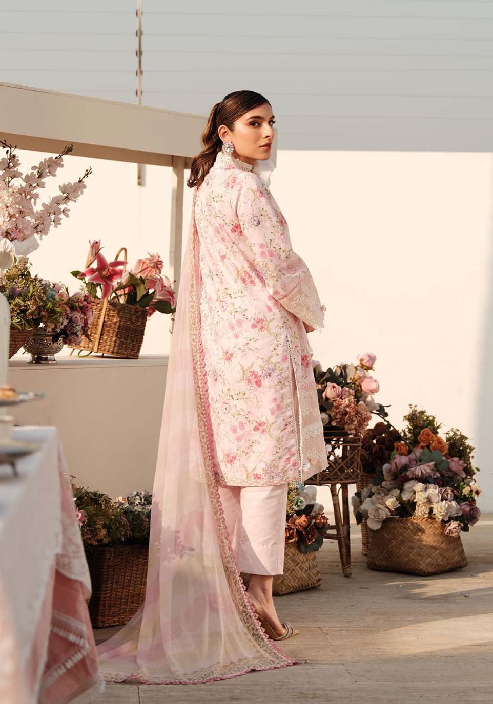 Zarqash | Luxe Lawn 24 | ZQ 12 - Pakistani Clothes for women, in United Kingdom and United States