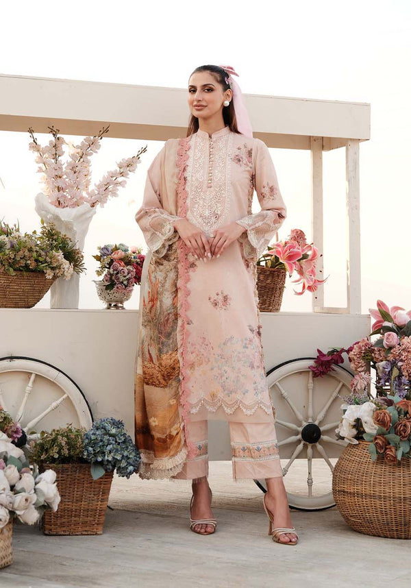 Zarqash | Luxe Lawn 24 | ZQ 11 - Hoorain Designer Wear - Pakistani Ladies Branded Stitched Clothes in United Kingdom, United states, CA and Australia
