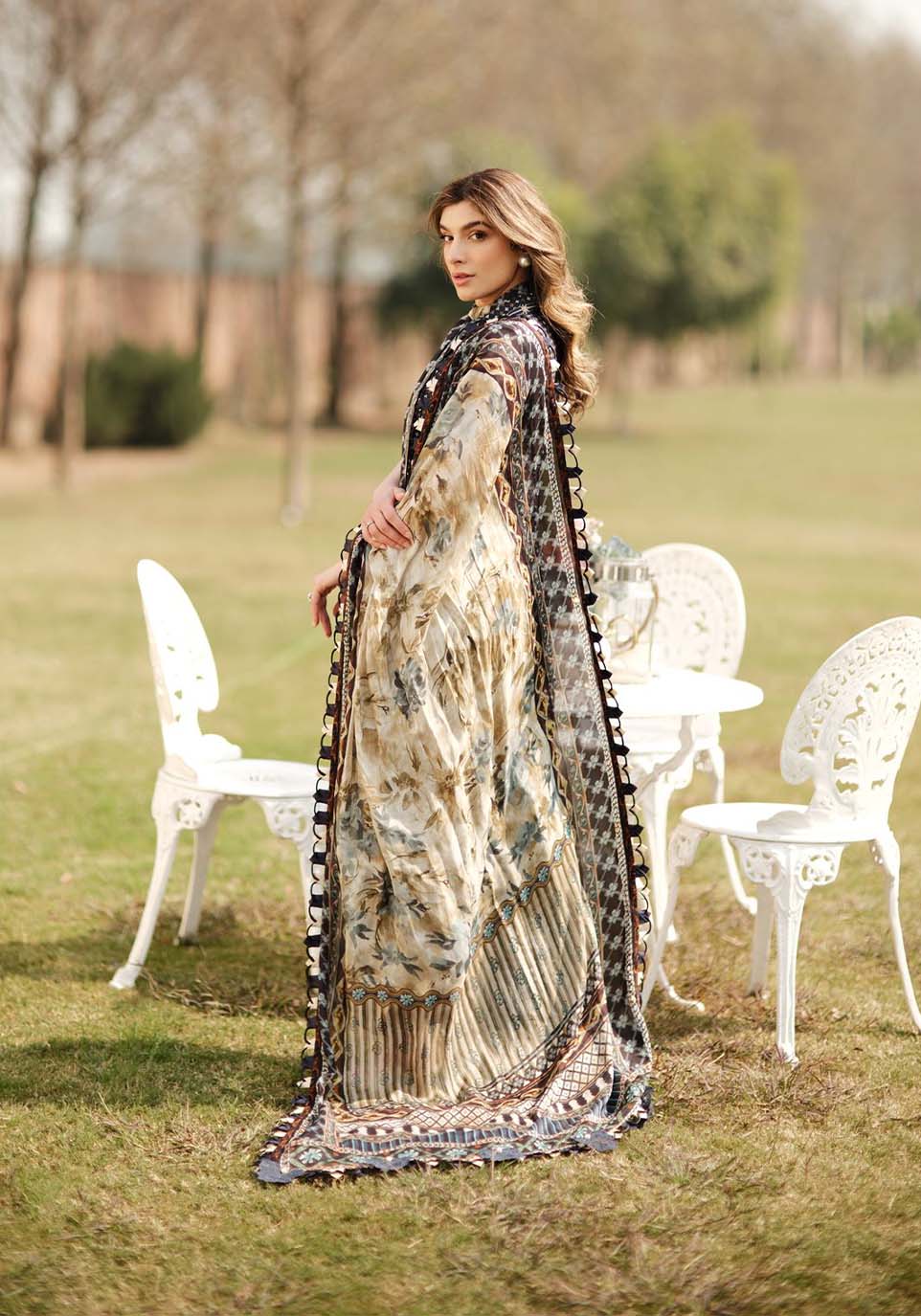 Zarqash | Luxe Lawn 24 | ZQ 2 - Pakistani Clothes for women, in United Kingdom and United States