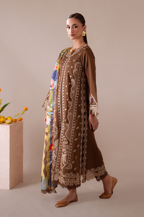 Aabyaan | Miraal Signature Embroidered Viscose 25 | ZARRAH