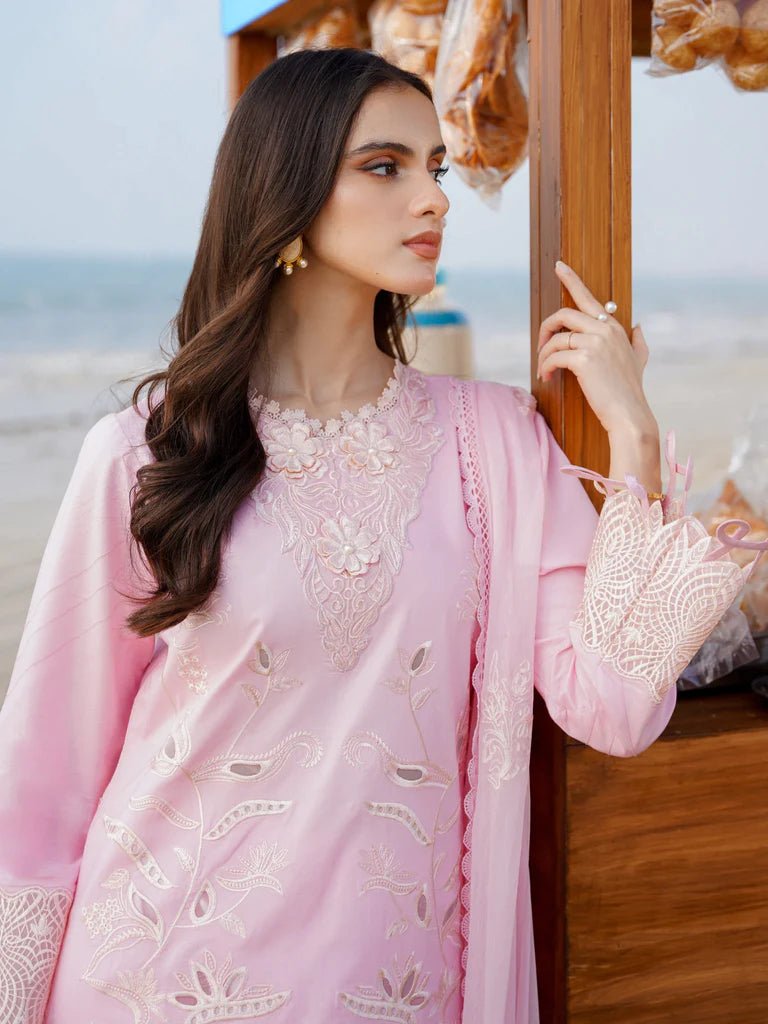 Aabyaan | Saagar Luxury Lawn 24 | JANA (AF - 03) - Pakistani Clothes - Hoorain Designer Wear