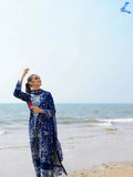 Aabyaan | Saagar Luxury Lawn 24 | ZAMDA (AF - 09) - Pakistani Clothes - Hoorain Designer Wear