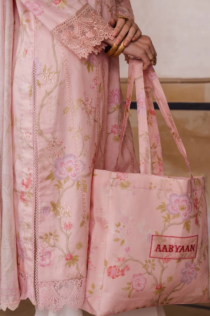 Aabyaan | Shezlin Chikankari 24 | ALFIYA (AS - 08) - Pakistani Clothes - Hoorain Designer Wear