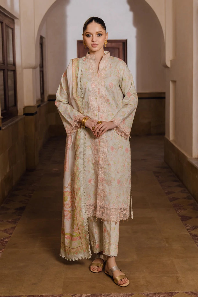 Aabyaan | Shezlin Chikankari 24 | NISHA (AS-09) - Hoorain Designer Wear - Pakistani Ladies Branded Stitched Clothes in United Kingdom, United states, CA and Australia
