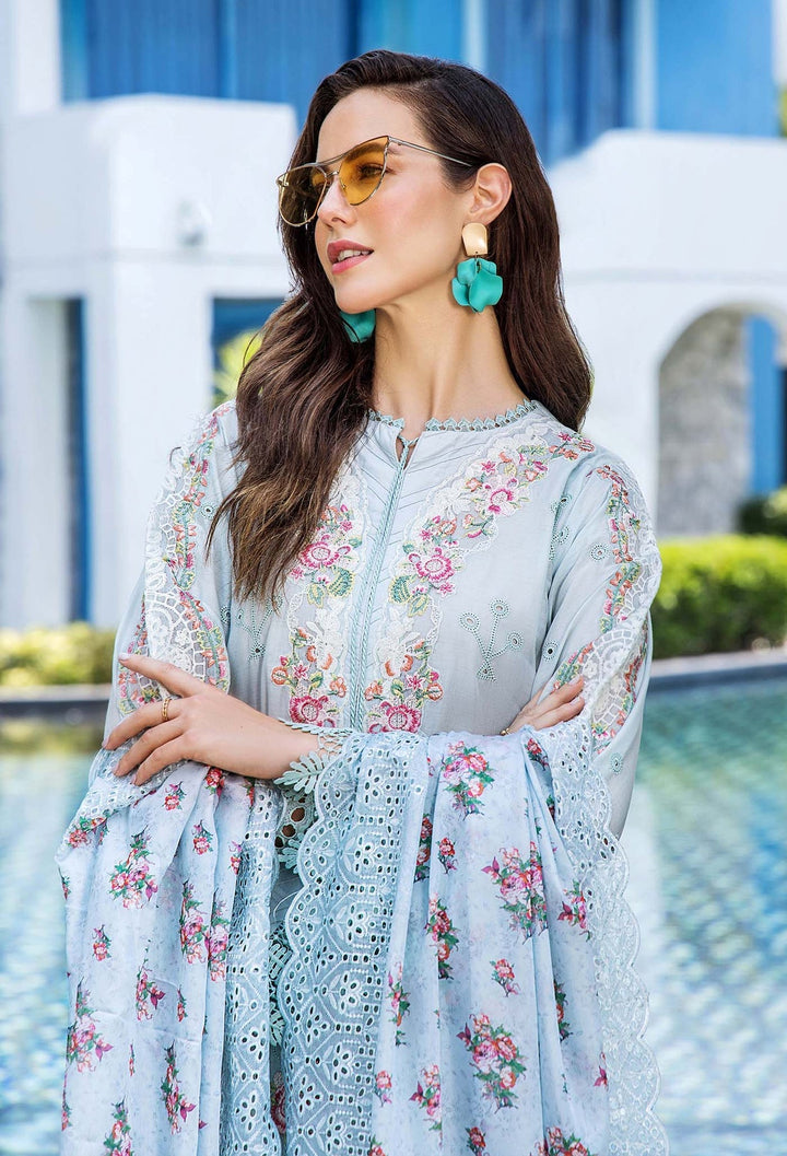 Adans Libas | Adans Blossom Lawn | Adan's Blossom 7506 - Pakistani Clothes - Hoorain Designer Wear