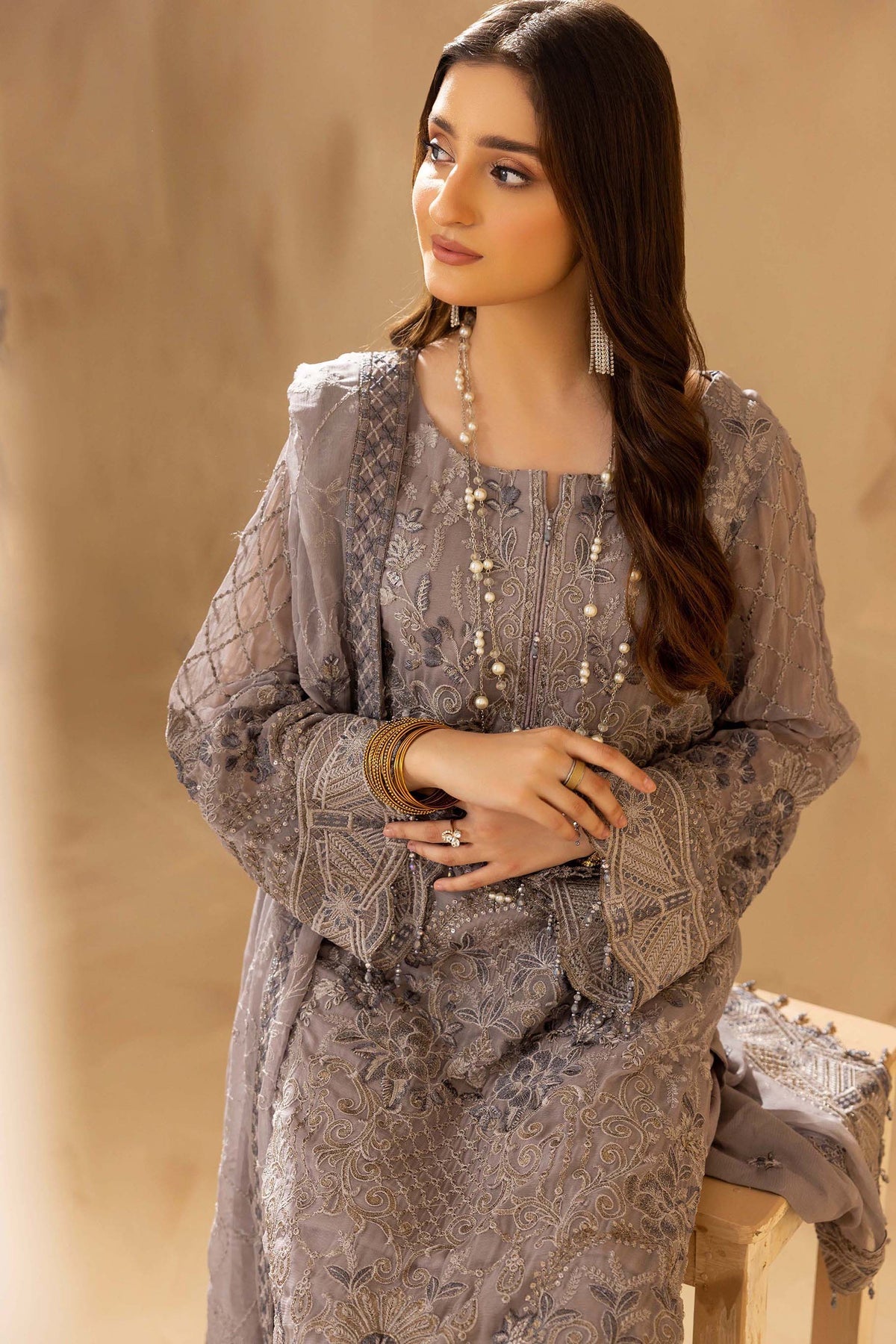 Adans Libas | Adans Chiffon 24 | 6200 - Pakistani Clothes - Hoorain Designer Wear